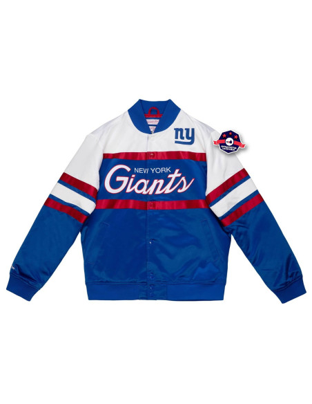 NEW YORK GIANTS Special Script Heavyweight Satin Jacket