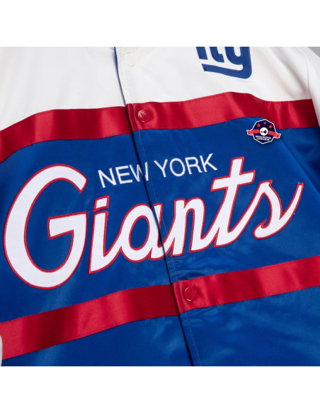 NEW YORK GIANTS Special Script Heavyweight Satin Jacket