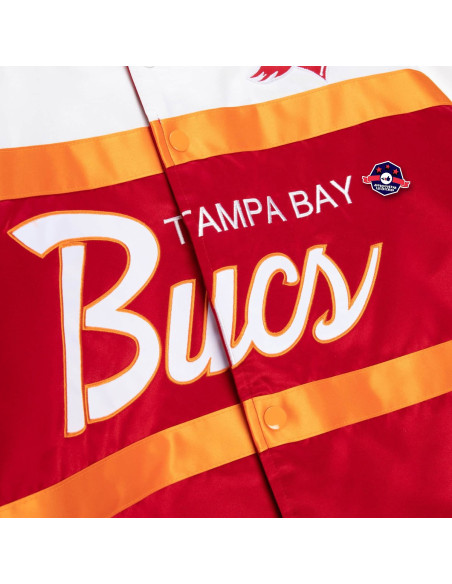 TAMPA BAY BUCCANEERS Special Script Heavyweight Satin Jacket