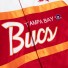 Satin Jacket - Tampa Bay Buccaneers - Special Script - Mitchell and Ness