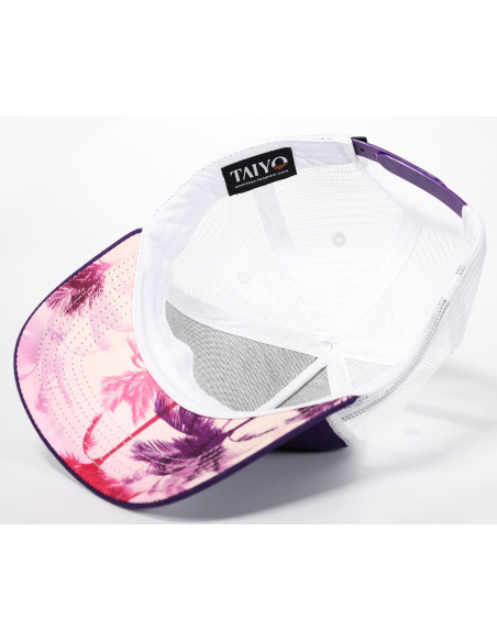 Casquette Taiyo - Pink Palm - Trucker