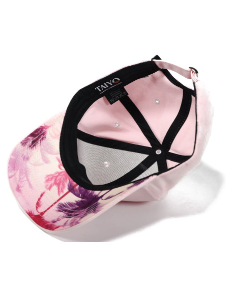 Casquette Taiyo - Pink Palm