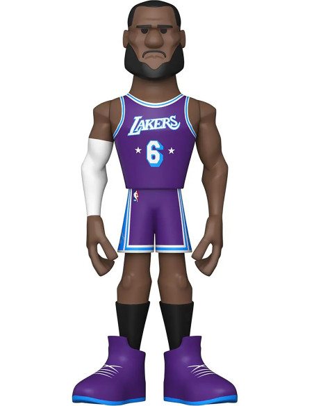 NBA: Lakers assortiment Vinyl Gold figurines LeBron James (City) 13 cm (6)