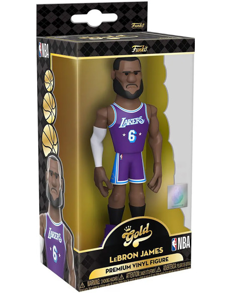 NBA: Lakers assortiment Vinyl Gold figurines LeBron James (City) 13 cm (6)