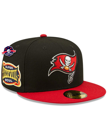 Casquette 59FIFTY - Tampa Bay Buccaneers - Side Patch Superbowl