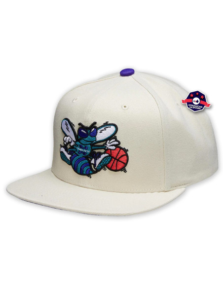 NBA OFF WHITE SNAPBACK HWC HORNETS