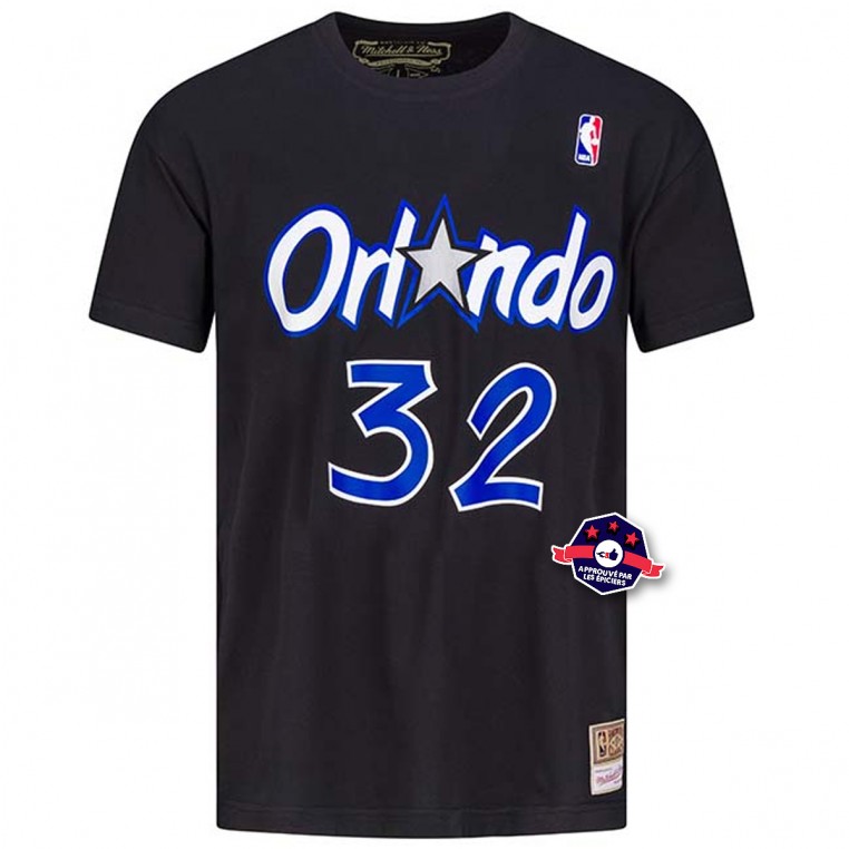 T-shirt Mitchell & Ness Orlando Magic # 32 Shaquille O'Neal Name