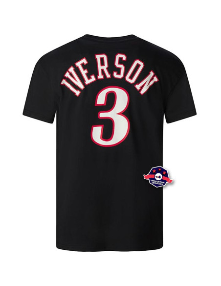 TSHIRT MN NAME AND NUMBER 76ERS