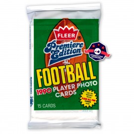 Fleer Pack - Football - Premiere Edition 1990 - Trading Cards