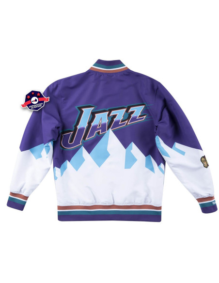NBA 1997 - 98 UTAH JAZZ AUTHENTIC WARM UP JACKET JAZZ 97