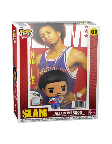 NBA Cover POP! Basketball Vinyl figurine Allen Iverson (SLAM Magazin)
