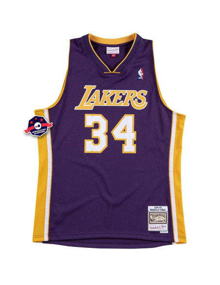 NBA SWINGMAN JERSEY LAKERS 99-00 SHAQUILLE O'NEAL