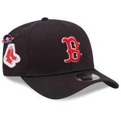MLB LOGO 9FIFTY STSP BOSRED