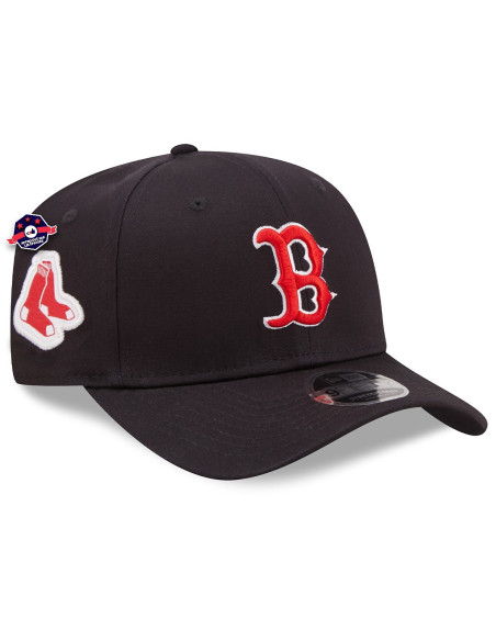MLB LOGO 9FIFTY STSP BOSRED
