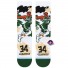 Socks - Giannis Antetokounmpo - Paint - Milwaukee Bucks - Stance