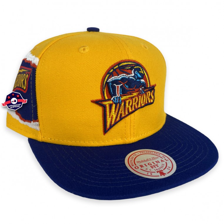 Golden State Warriors Hat Cap Snapback Adjustable Mitchell &