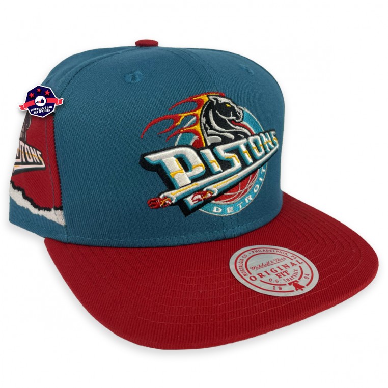 detroit pistons mitchell and ness hat