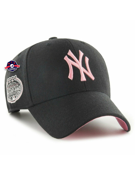 47 CAP MLB NEW YORK YANKEES SURE SHOT SNAPBACK MVP BLACK1
