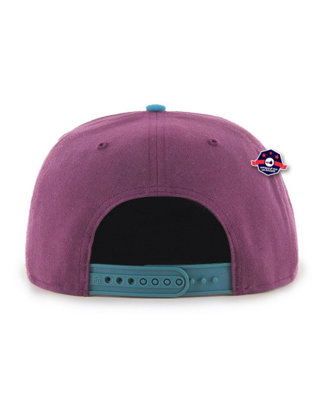 47 CAP NHL ANAHEIM DUCKS NO SHOT TWO TONE CAPTAIN PLUM