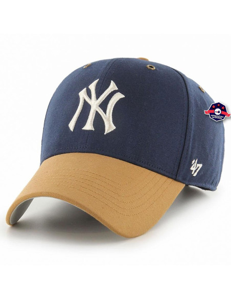47 CAP MLB NEW YORK YANKEES DODGERS CAMPUS MVP NAVY