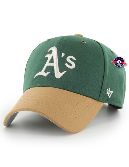 47 CAP MLB OAKLAND ATHLETICS CAMPUS MVP DARK GREEN
