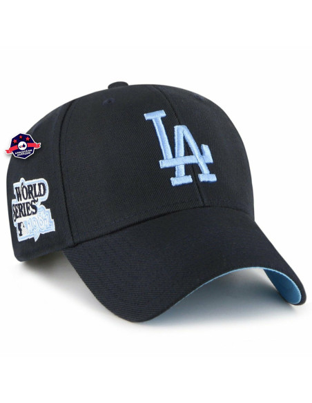47 CAP MLB LOS ANGELES DODGERS SURE SHOT SNAPBACK MVP BLACK