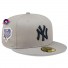 59fifty Cap - New York Yankees - Side Patch - Grey