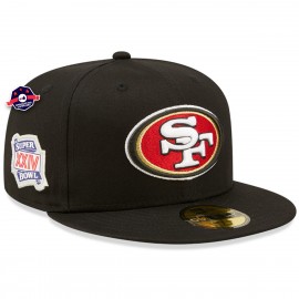 59fifty Cap - San Francisco 49ers - Side Patch - Black