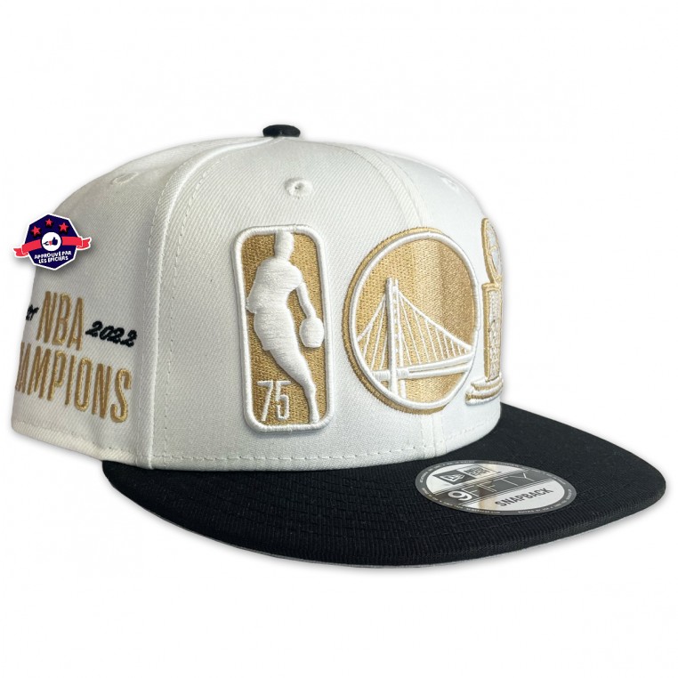 New Era Caps Warriors Champ 9FIFTY Snapback White