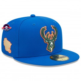 Buy the Milwaukee Bucks cap by Mitchell and Ness - Brooklyn Fizz