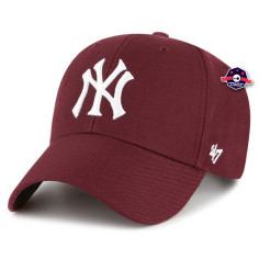47 CAP MLB NEW YORK YANKEES MVP SNAPBACK DARK MAROON2