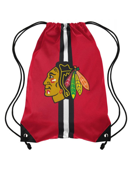 Chicago Blackhawks - NFL - Team Stripe Drawstring Backpack