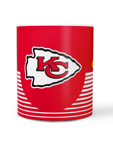 Kansas City Chiefs - NFL - Linea Mug, 11 Oz 