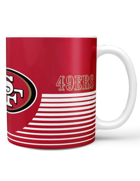 San Francisco 49ers - NFL - Linea Mug, 11 Oz 