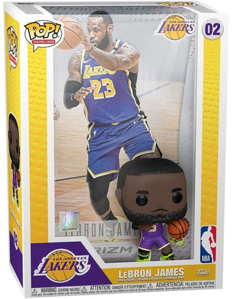 NBA Trading Card POP! Basketball Vinyl figurine LeBron James 9 cm