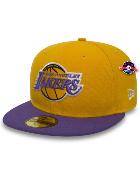 NBA BASIC LOSLAK YELLOW/PURPLE