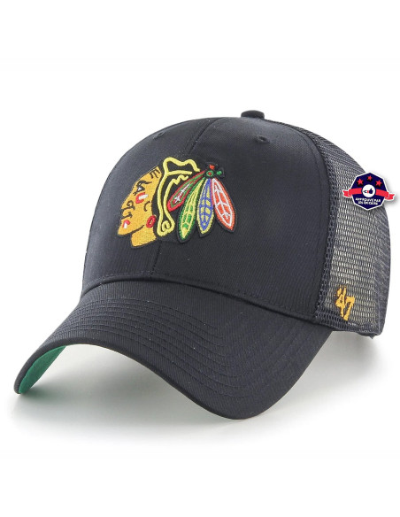 47 CAP NHL CHICAGO BLACKHAWKS BRANSON MVP BLACK