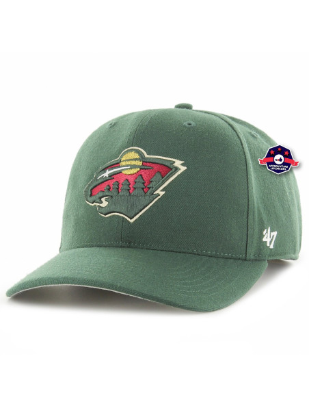 47 CAP NHL MINNESOTA WILD COLD ZONE MVP DP DARK GREEN