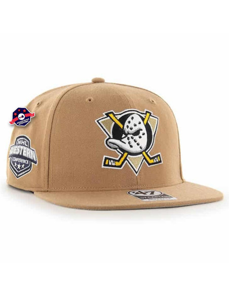 47 CAP NHL ANAHEIM DUCKS SURE SHOT CAPTAIN CAMEL