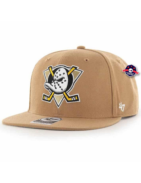 47 CAP NHL ANAHEIM DUCKS SURE SHOT CAPTAIN CAMEL