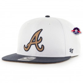 Cap '47 - Captain Corkscrew - Atlanta Braves - White