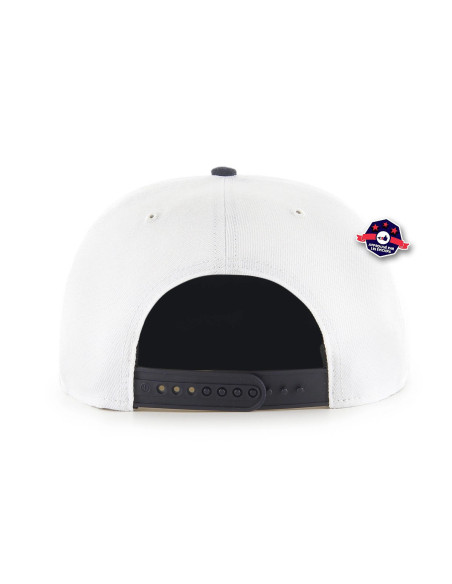 47 CAP MLB ATLANTA BRAVES CORKSCREW CAPTAIN WHITE