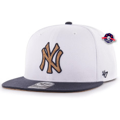 47 CAP MLB NEW YORK YANKEES CORKSCREW CAPTAIN WHITE