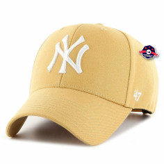 47 CAP MLB NEW YORK YANKEES MVP SNAPBACK LIGHT TAN