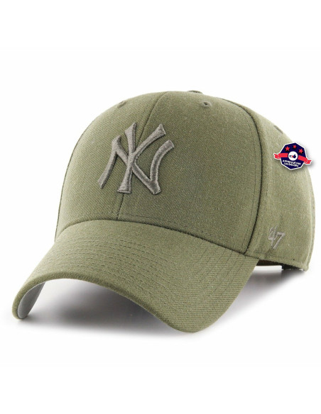 47 CAP MLB NEW YORK YANKEES MVP SNAPBACK SANDWOOD
