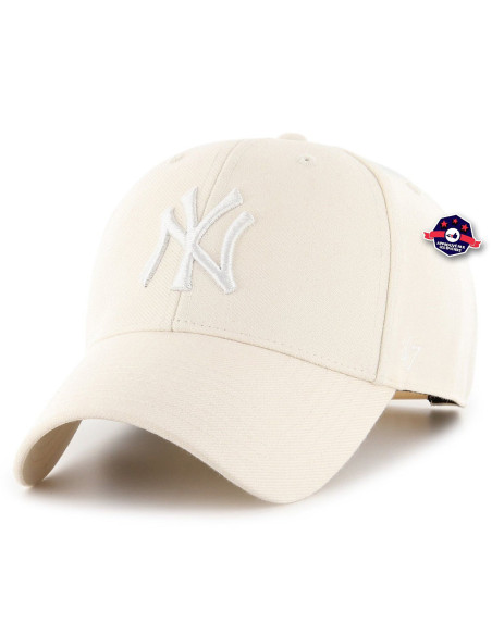 47 CAP MLB NEW YORK YANKEES MVP SNAPBACK NATURAL