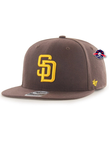 47 CAP MLB SAN DIEGO PADRES SURE SHOT CAPTAIN BROWN