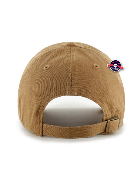 47 CAP MLB NEW YORK YANKEES CLEAN UP NO LOOP LABEL CAMEL