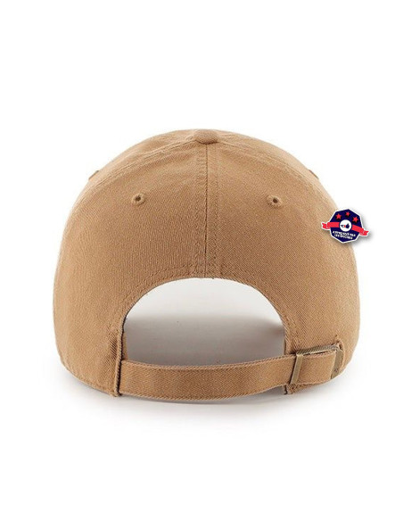 47 CAP MLB BOSTON RED SOX CLEAN UP NO LOOP LABEL CAMEL