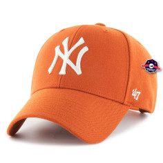 47 CAP MLB NEW YORK YANKEES MVP SNAPBACK BURNT ORANGE